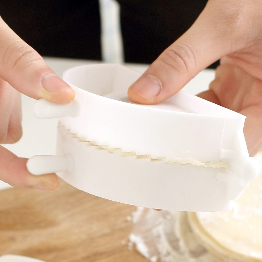3pcs/set 7-10cm Plastic Dumpli - Dumpling Press Set ulasan dan harga